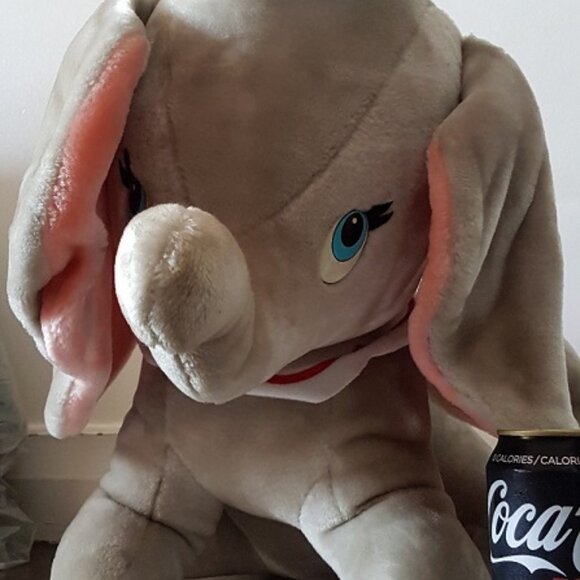 HUGE Disney Dumbo Elephant Plush Stuffed Animal - Picture 2 of 4